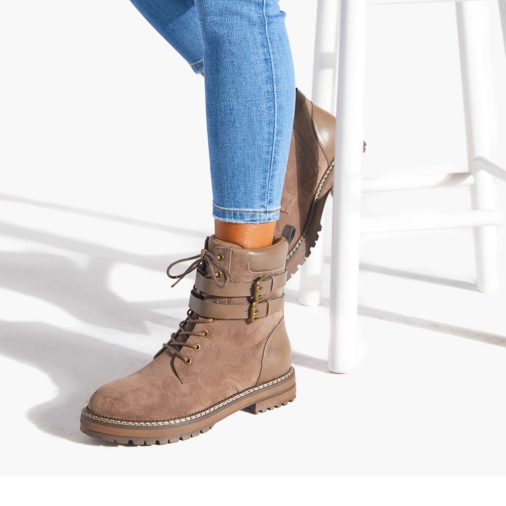 Lileas Lace Up Hiker Bootie